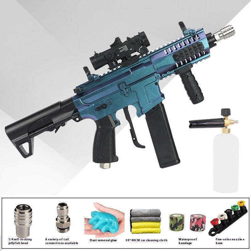 Pistolet lavage automobile premium avec mousseur haute pression ergonomique
