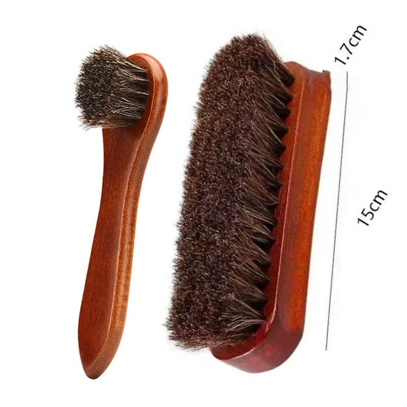 Kit de brosses de nettoyage automobile – Poils naturels Polishing Cleaning car