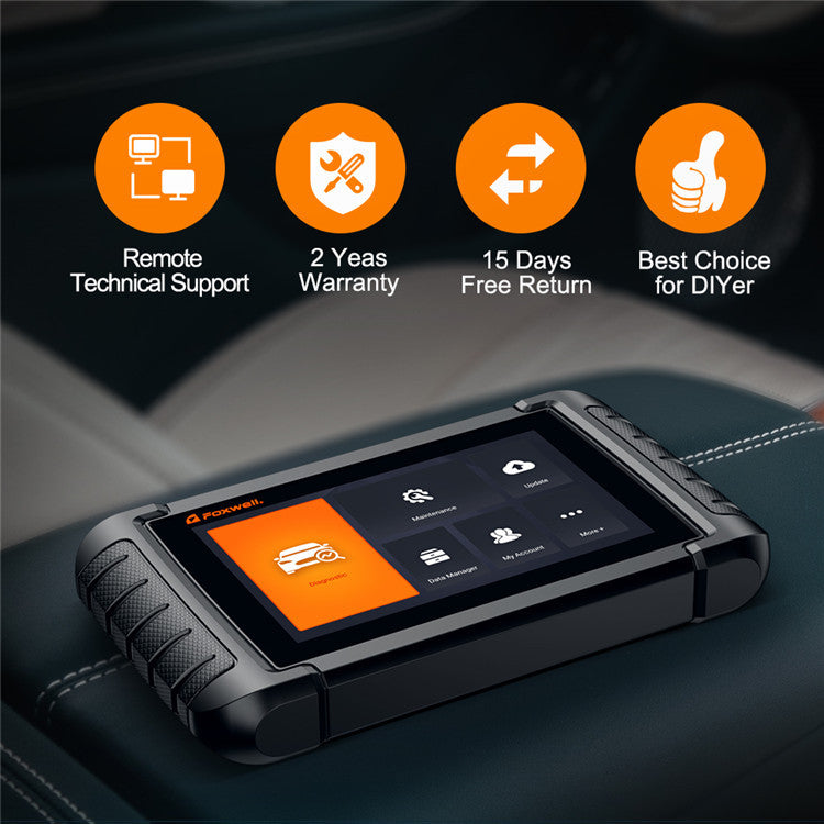 Valise diagnostic automobile multimarque OBD2 écran tactile WiFi temps réel
