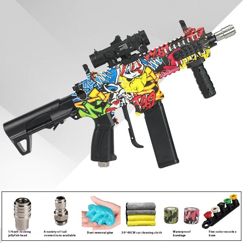 Pistolet lavage automobile premium avec mousseur haute pression ergonomique
