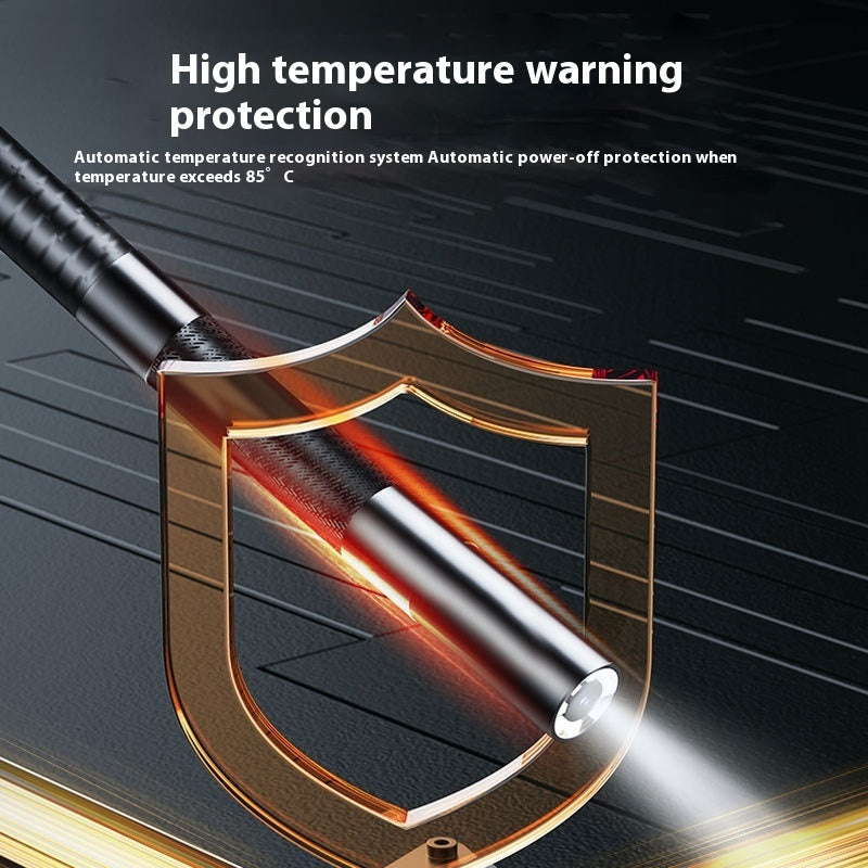 Caméra endoscopique inspection automobile écran HD 7 pouces rotation 360 degrés
