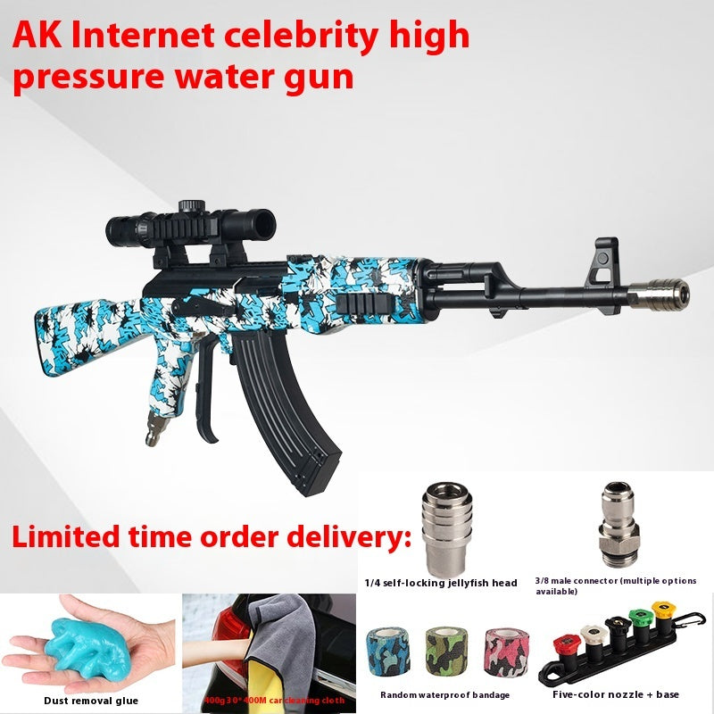 Pistolet lavage automobile premium avec mousseur haute pression ergonomique
