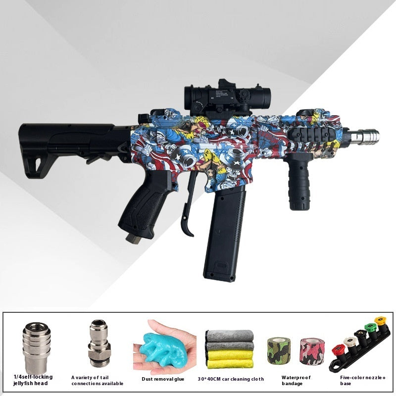 Pistolet lavage automobile premium avec mousseur haute pression ergonomique
