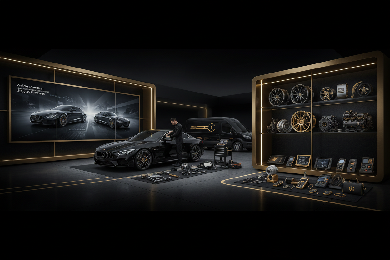 represente touts mes service et collections que je propose sans texte et un une seul image , inspire toi de mes collections et des prestations a domicile que je propose 